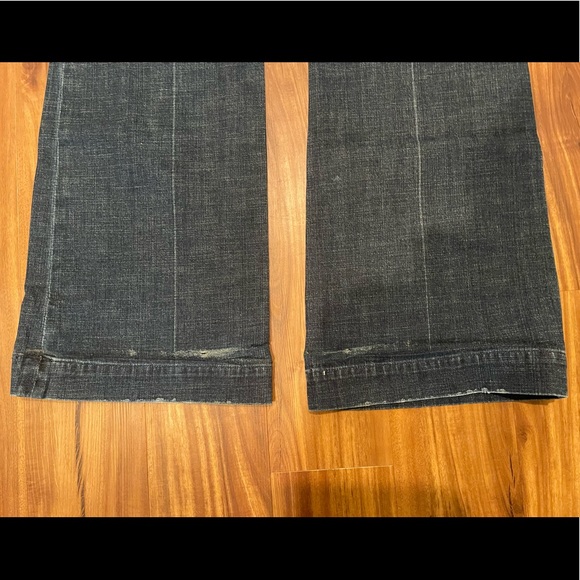 Seven 7 for All Mankind Size 29 Dojo Flare Jeans - Picture 4 of 6